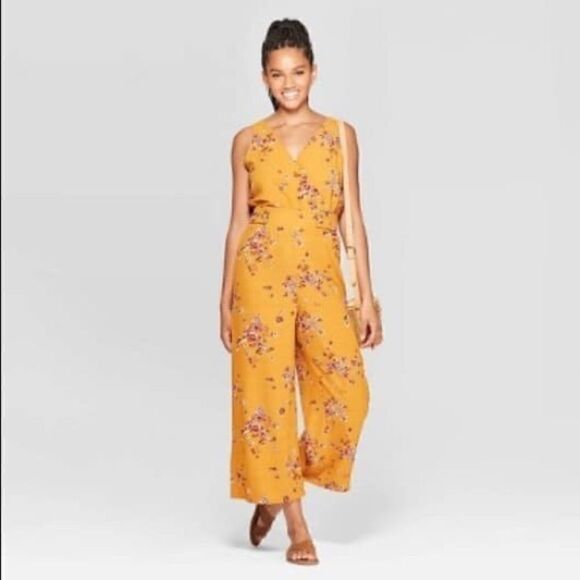 NWTWomen's Floral Print Sleeveless V-Neck … - Picture 1 of 8